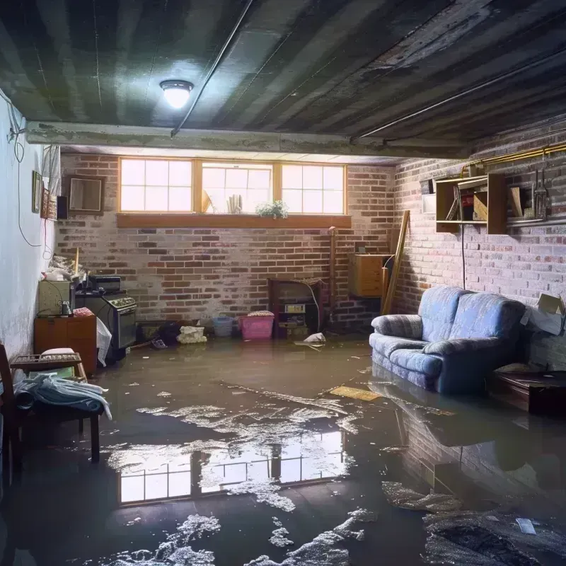 Flooded Basement Cleanup in Mead, WA